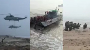 Indian Navy Leads Tri-Services Exercise “Trishul” 2025