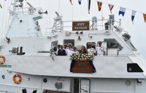Indian Coast Guard Ship Akshar Commissioned 2025